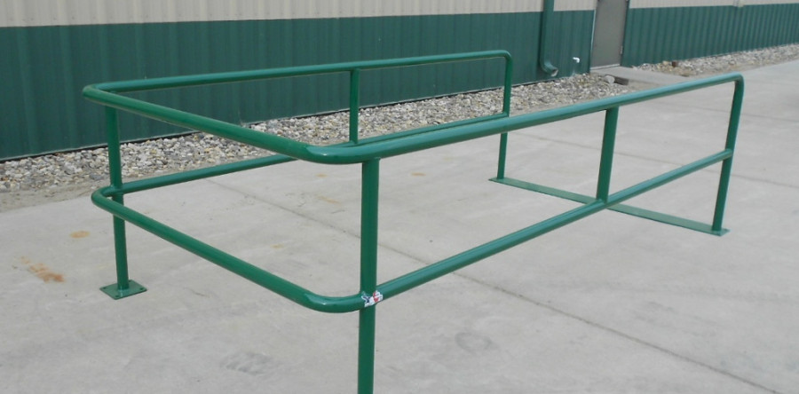 Outside Cart Rack